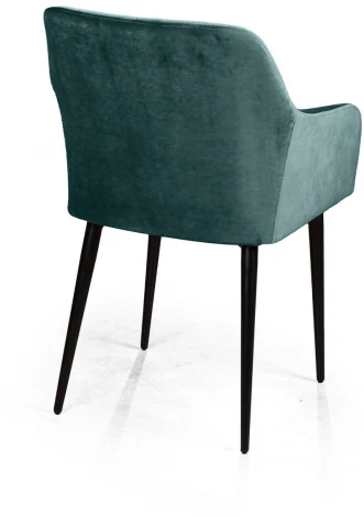 Стул с подлокотниками Robert, бархат зелёный 19 Top Concept ROBERT 76167