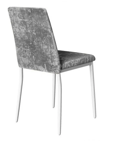 Стул DikLine 270 M13 светло-серый, ножки белые арт.00-00077524