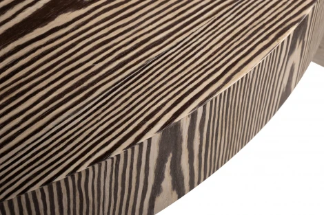 58DB-23188 Стол журнальный Zebrano d140*42см Garda Decor