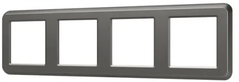 Рамка пластиковая FRM-VERSA-PL-4-GR (Arlight) 045189