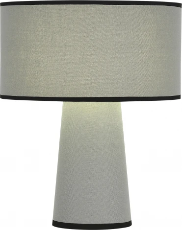 Настольная лампа ST Luce Jackie SL1354.714.01 Серый/Серый, Черный E27 1*40W (220V, круглые)