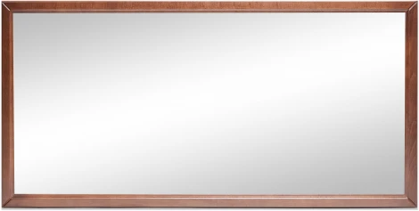 Зеркало настенное Ника средне- коричневый 119,5 см x 60 см от фабрики Mebelik