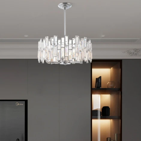 Потолочная люстра на штанге Arte Milano Sorrento-3209 373209/6/350/480 CR (220V, круглые)