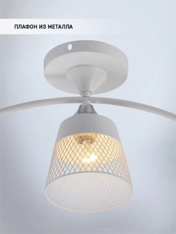 Потолочная люстра Seven Fires Bens SF3381/3C-WT-CR-WT