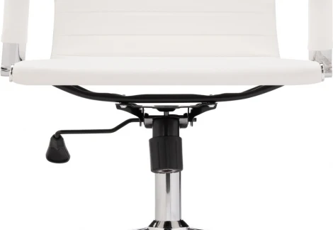 Компьютерное кресло Woodville Reus pu white / chrome