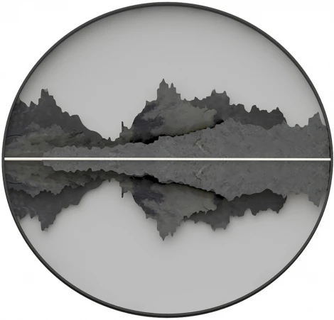 Настенный светильник диммируемый Kink Light Палатин 07829-100,19 черный Led 130W с пультом ДУ