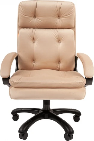 Компьютерное кресло CHAIRMAN 442 ткань (Пластик,Велюр/Бежевый)