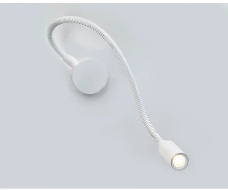 Бра на гибкой ножке Italline white 3026 (LED, 220V, для чтения)
