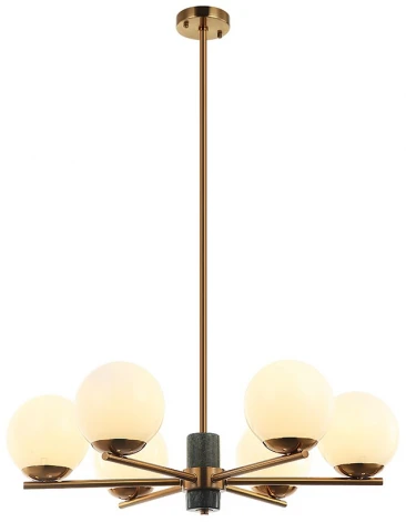 Потолочная люстра на штанге Stilfort Sharo 2150/05/06P (220V, шар)