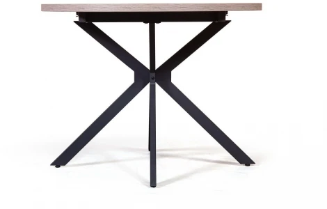 Стол Top Concept круглый Vegas раздвижной (100+40) дуб эндгрейн