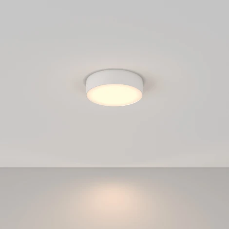 Потолочный светильник круглый Maytoni Zon C032CL-24W3K-RD-W (LED, 220V, круглые)