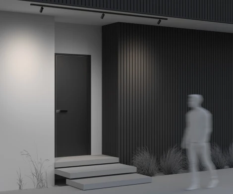 Уличный трековый светильник низковольтный LED 8W 48V Maytoni Focus Led O-TR02-1-S-8WB4K