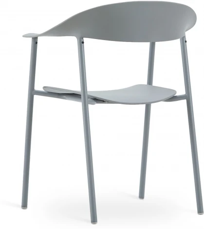 Стул Eila пластик серый Stool Group арт.УТ000039772