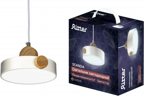 Подвесной светильник светодиодный Ritter Scandia 52077 1