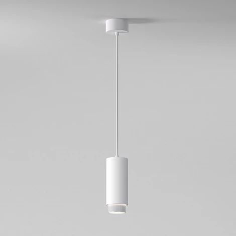 Подвесной светильник Elektrostandard Nubis 50122/1 GU10 белый (220V, на проводе, круглые)