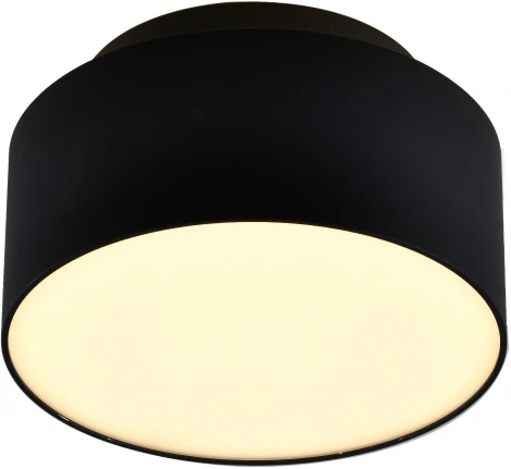 Потолочный светильник наклодной ST Luce ST166.442.17 Черный LED 1*12+5W 4000K 1 190Lm (220V, круглые)