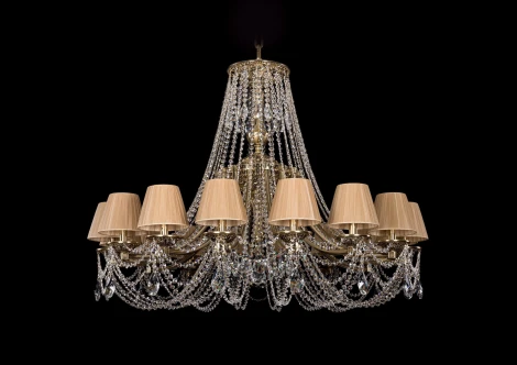 Подвесная люстра Bohemia 1771 1771/16/410/C/GB/SH37-160