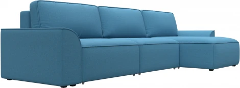 Диван угловой Лига-048 НПБ лонг Лига Диванов (Рогожка) арт.128487