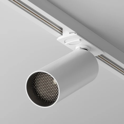 Трековый светильник Focus Led Unity 4000K 12Вт 50° (однофазный) Maytoni Technical TR021-1-12W4K-W-W (220V, круглые)