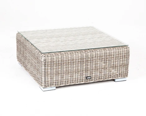 Журнальный столик плетеный, цвет бежевый 4SIS Лунго YH-S4019G beige