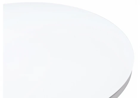 Стеклянный стол Woodville Bloss белый 15306