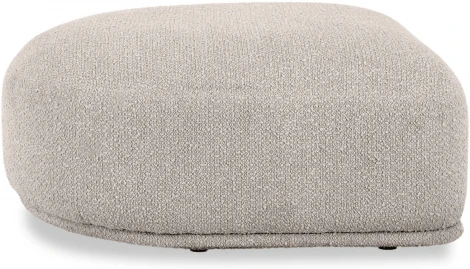 Пуф торцевой Fabro ОГОГО (арт.856688), (Ткань,Букле/Бежевый)