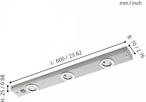 Мебельный светильник Eglo Kob Led 93707