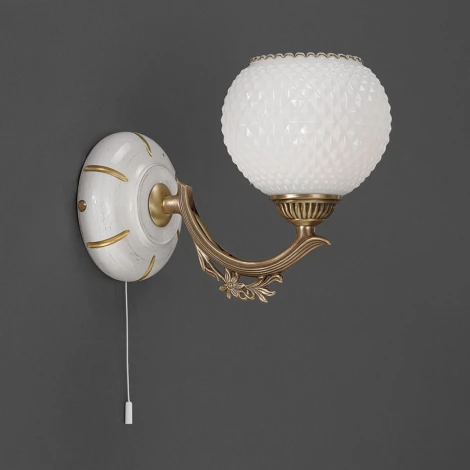 Бра Reccagni Angelo 8655 A 8655/1 (220V, выключатель)