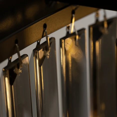 Подвесная люстра каскадная Loft IT Prism 10018/800C (220V, хрусталь, на цепи)