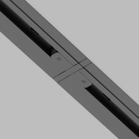 Коннектор прямой Unity встраиваемыйчерный (однофазный) Maytoni Technical TRA002C-11B