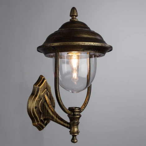 Настенный фонарь уличный Arte Lamp Barcelona A1481AL-1BN