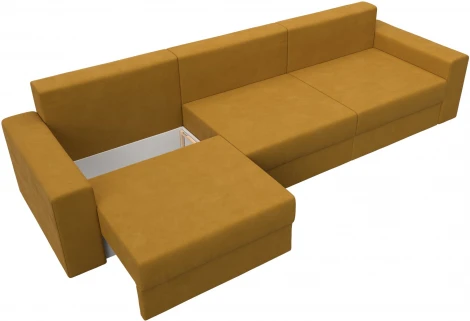 Диван прямой Майами Long Лига Диванов (Велюр) арт.126744