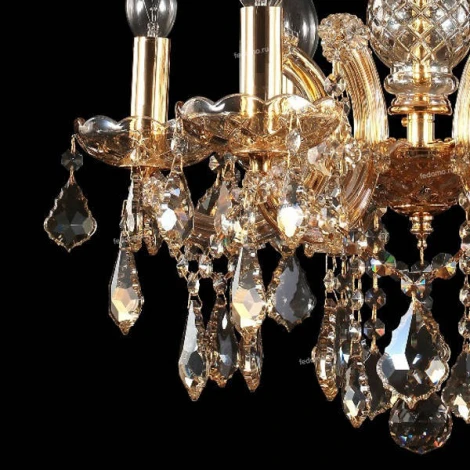 Crystal Lux Ines SP6 GOLD/AMBER