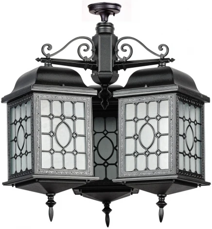 Потолочный светильник уличный Oasis Light LONDON L 64870LA/3 cover Bl (220V, фонарь, IP44)