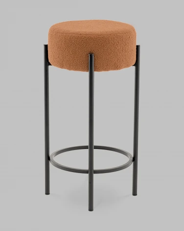 Стул барный Беккет букле терракотовый Stool Group арт.УТ000041575