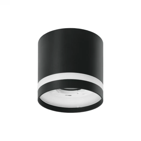 Точечный светильник накладной Wolta WSL-GX53/04BL под лампу GX53 Черный MODERNO