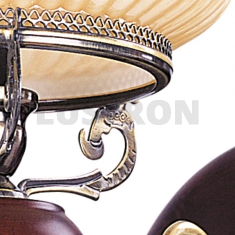 Бра N-Light 835 835-01-01 красное дерево+бронза