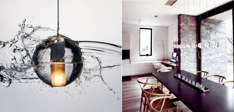 Подвесной светильник Bocci 14.1 Single Bubbles Led Crystal Glass 1 Ball Imperiumloft 40,39 (85101-22) (220V, на проводе, шар)