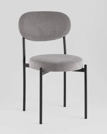 Стул Бриф Original велюр серый Stool Group УТ000042301