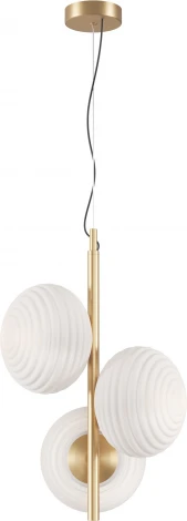 Подвесной светильник Maytoni Reels MOD268PL-03G (220V, на проводе, шарики)