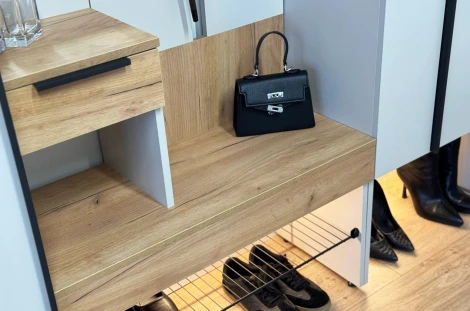 Прихожая Баско Mebelson (ЛДСП/Дуб золотой) арт.173779,3369