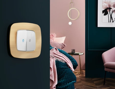 Рамка Ambrella Volt OMEGA Radian (Шампань Металл шлифованный) 1-ая OF580301