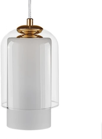 Подвесной светильник 33 ИДЕИ PND105.01.16FG3.001.WH-M16WT (220V, на проводе, круглые)