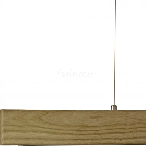 Подвесной линейный светодиодный светильник дерево орех Favourite Officium 2109-15P