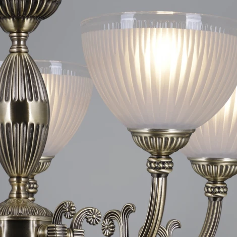 Подвесная люстра ILLUMICO IL9939-5PSQ-24 AB CAPELLA (220V, на цепи)