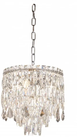 Подвесная люстра Fluorite The Empress FL1062-5P (220V, хрусталь, на цепи, круглые)