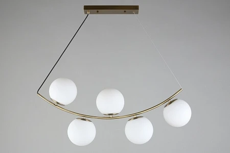 Подвесной светильник Omnilux Acciano OML-94903-05 (220V, на тросе, шарики)