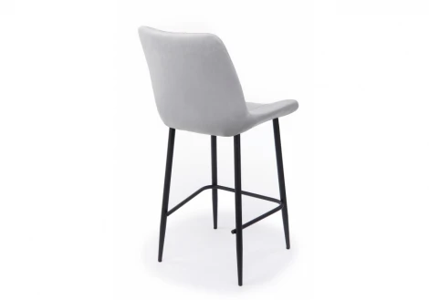 Барный стул Седа светло-серый (zd 960) / черный 632583