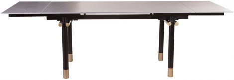 Стол обеденный Trump (160+40+40), керамика серая Top Concept 2001000000968