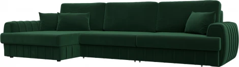 Диван угловой Лига-057 НПБ Лонг угол левый Лига Диванов (Велюр) арт.129299L